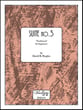 Suite no. 3 piano sheet music cover